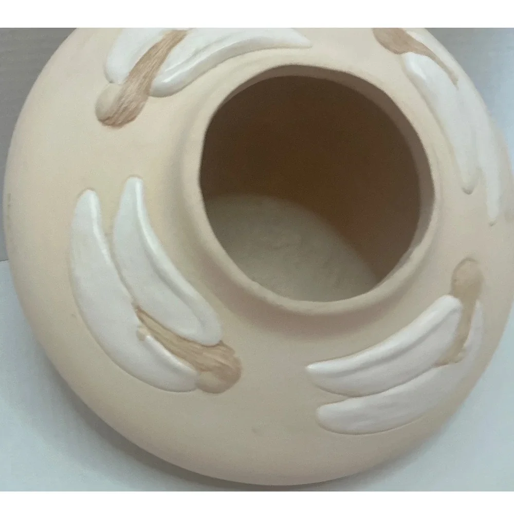 Jack Black Vintage 1994 Pottery Banana Motif Squat Vase Bowl Signed Southwestern